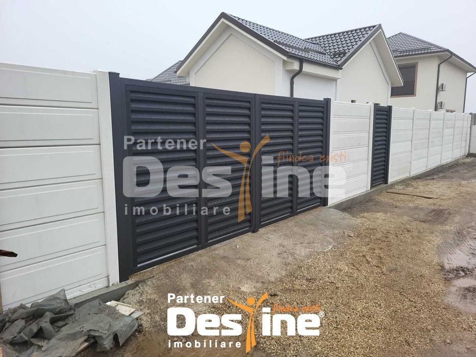 Casa individuala + curte, incalzire in pardoseala, finisata, Bragadiru