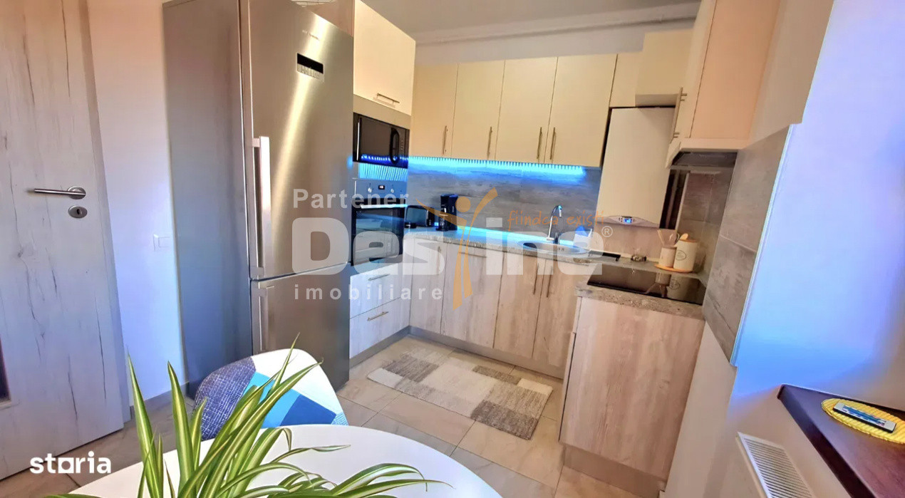 Apartament cu 2 camere, suprafata de 67mp mobilat si utilat in Tractorul