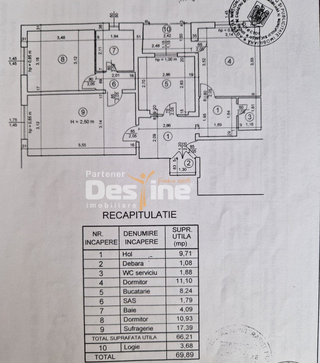 Chirie Apartament 3 camere 70 mp mobilat utilat loc de parcare - Drumul Taberei