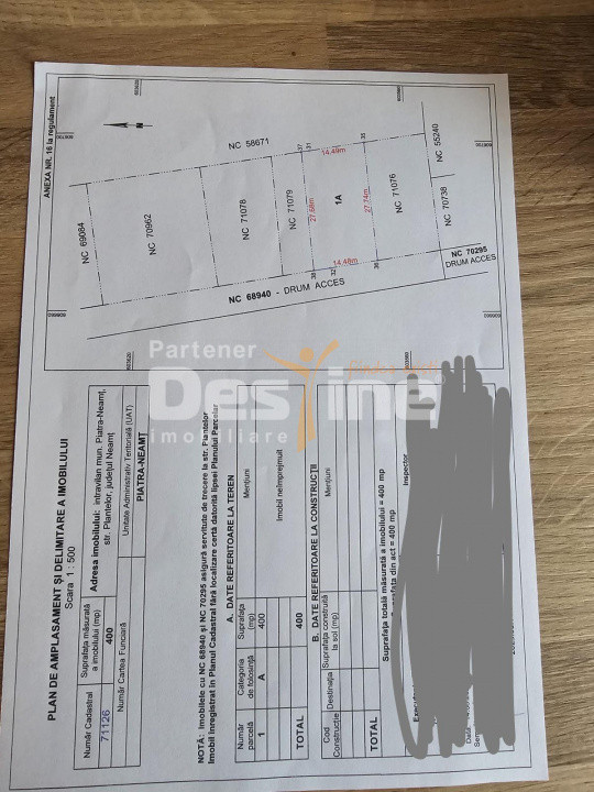 Loturi de Teren Fermelor Strada Plantelor 