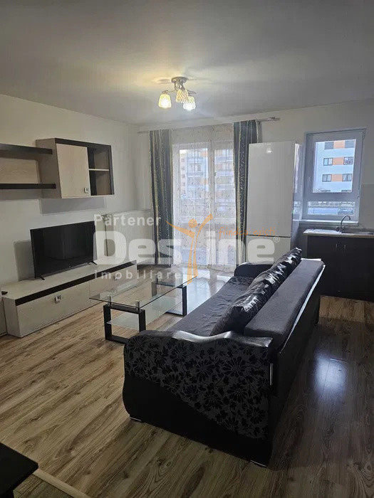 Studio, suprafata de 45mp + balcon, mobilat si utilat, cu loc de parcare inclus