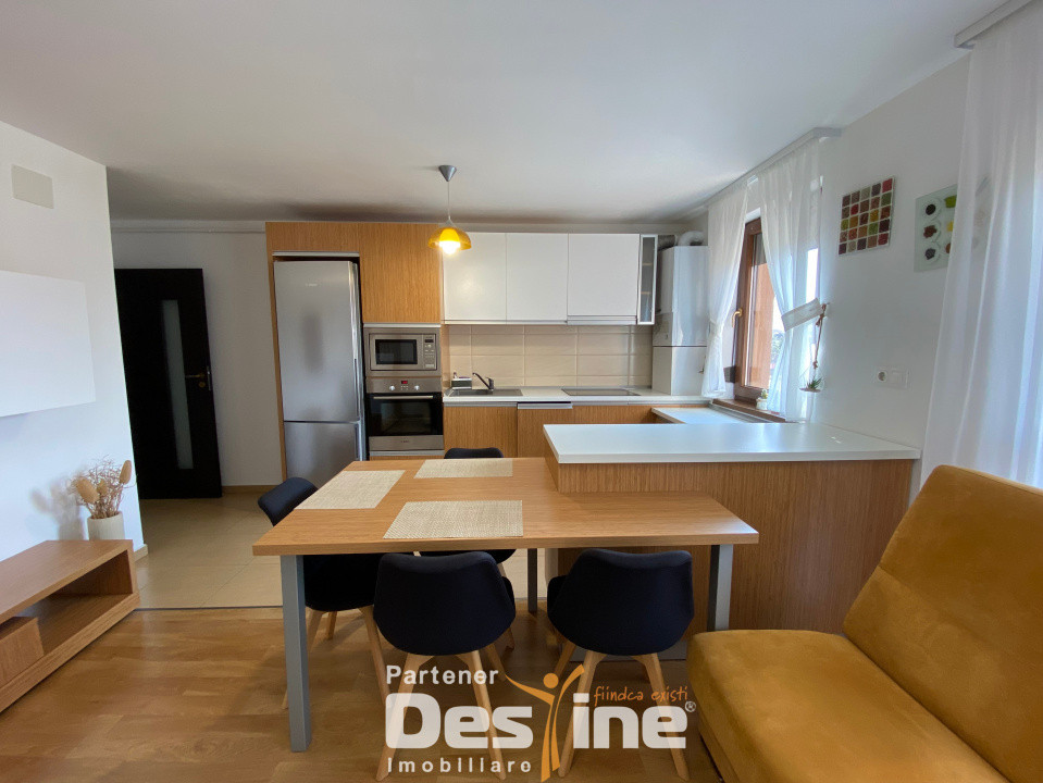 Studio mobilat premium, etaj intermediar, cu balcon si loc de parcare, Tractorul