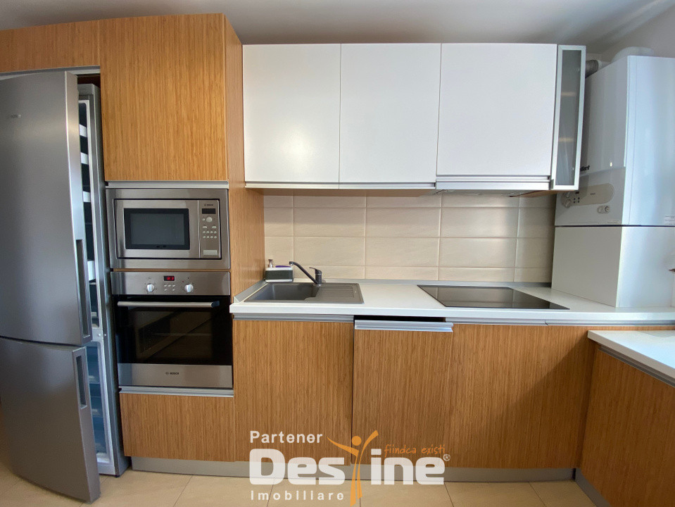 Studio mobilat premium, etaj intermediar, cu balcon si loc de parcare, Tractorul