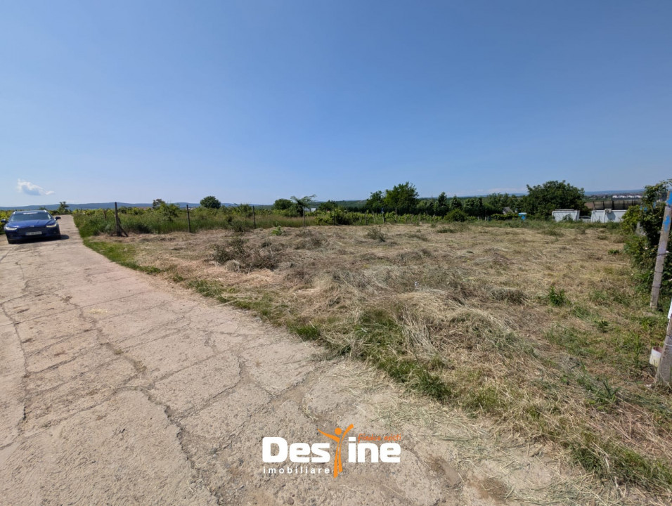 Bârnova - Teren Intravilan 974 Mp, utilitati, drum betonat