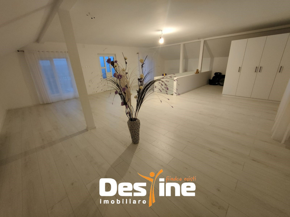 Casă individuală 4 camere 144 mp P+M + teren 429 mp mobilata la asfalt Cornești