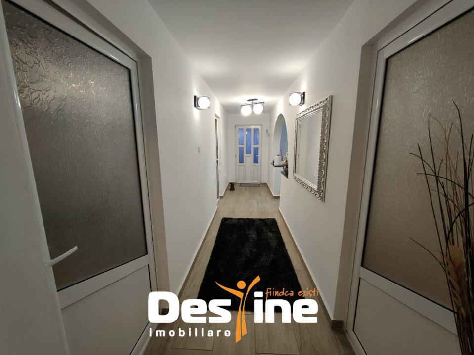 Casă individuală 4 camere 144 mp P+M + teren 429 mp mobilata la asfalt Cornești