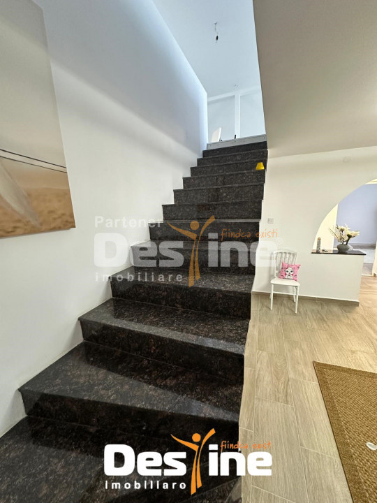 Casă individuală 4 camere 144 mp P+M + teren 429 mp mobilata la asfalt Cornești