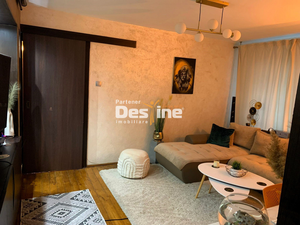 Pacurari- Apartament 2 camere, etaj 1 - Mobilat si utilat 