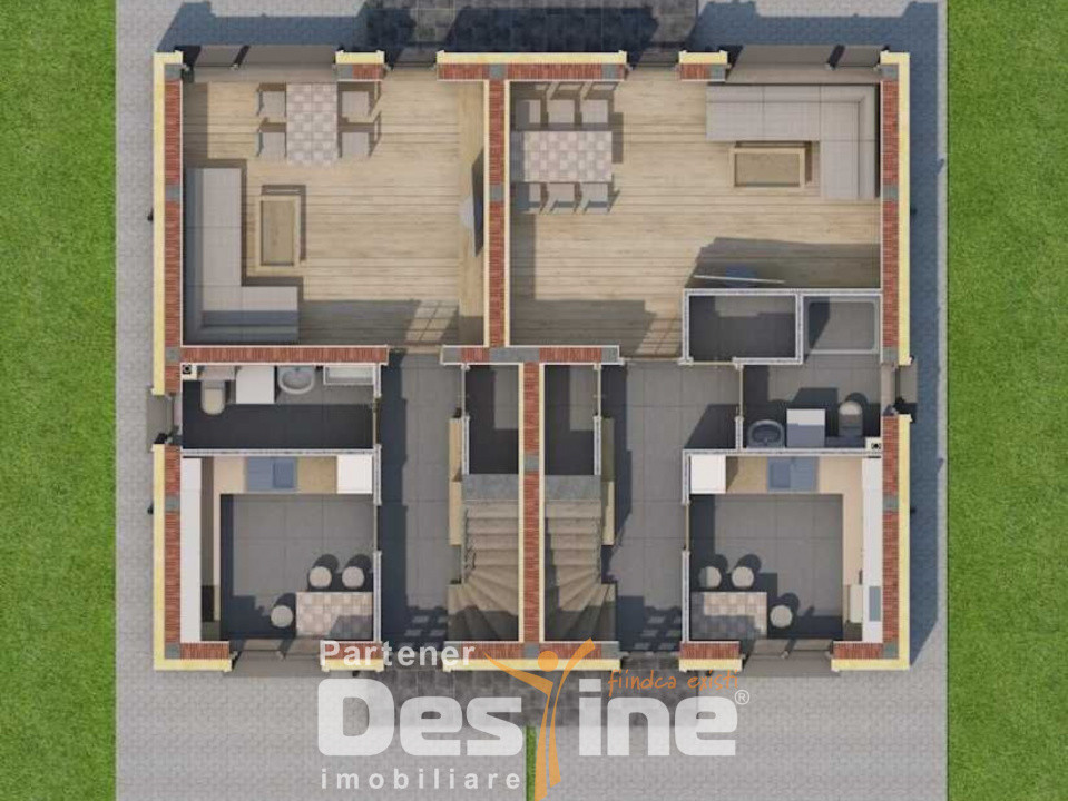 Duplex modern nZEB lângă Bunloc – liniște, natură și acces rapid către oras