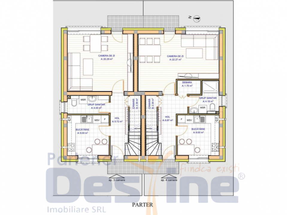 Duplex modern nZEB lângă Bunloc – liniște, natură și acces rapid către oras