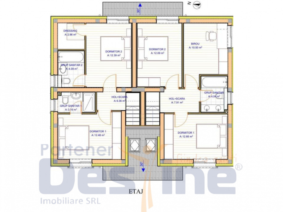 Duplex modern nZEB lângă Bunloc – liniște, natură și acces rapid către oras