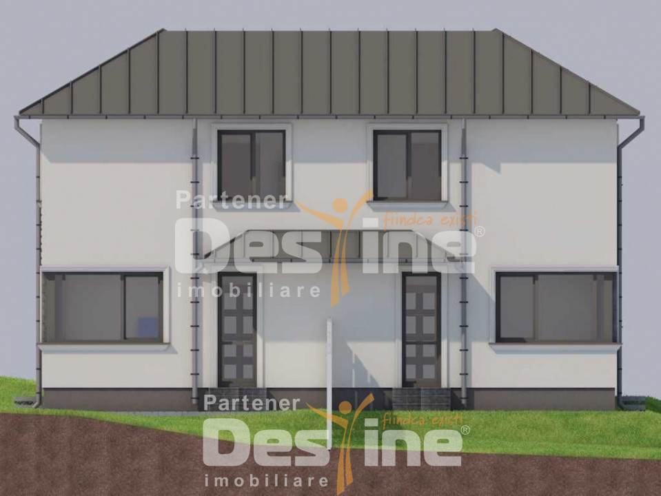 Duplex modern nZEB lângă Bunloc – liniște, natură și acces rapid către oras