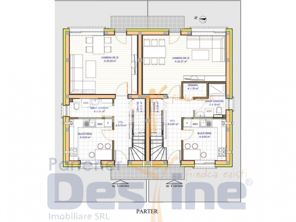 Duplex modern nZEB lângă Bunloc – liniște, natură și acces rapid către oras