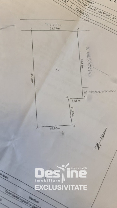 COMISION 0% CUMPARATOR Teren intravilan 900 mp3 toate utilitățile - Vișani