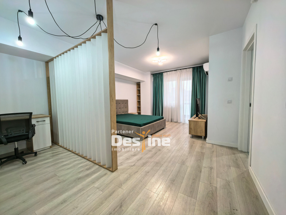 Apartament 1 camera 45 mp mobilat și utilat + loc de parcare