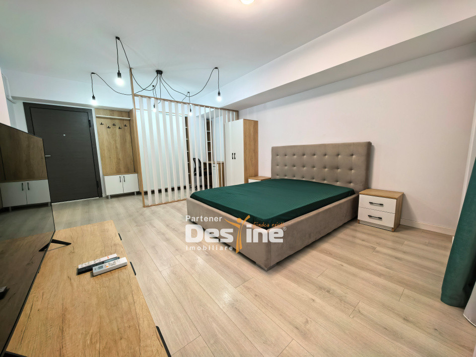 Apartament 1 camera 45 mp mobilat și utilat + loc de parcare