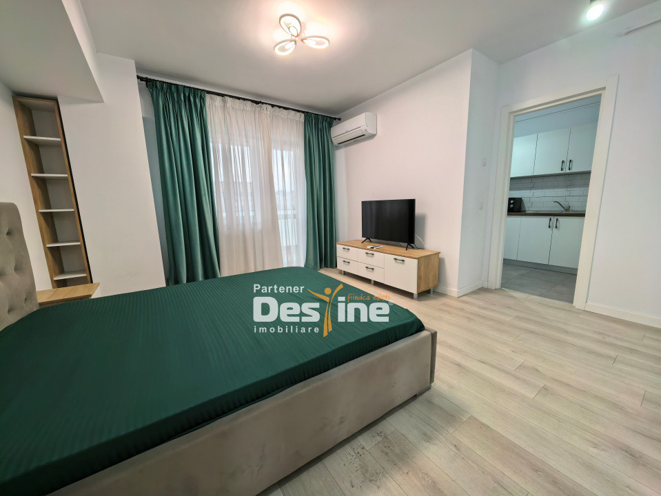 Apartament 1 camera 45 mp mobilat și utilat + loc de parcare
