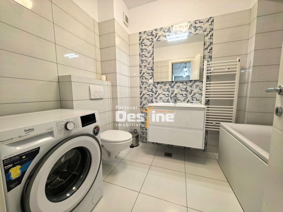 Apartament 1 camera 45 mp mobilat și utilat + loc de parcare