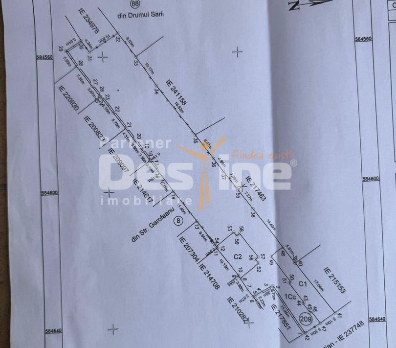 Teren 1553 mp – Oportunitate imobiliară în zonă cu regim P+1 | 1.600.000 euro