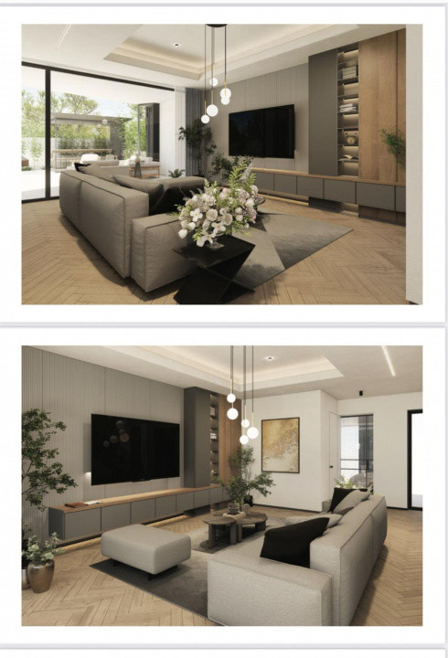 Pipera - Vilă duplex 6 camere și 4 băi 