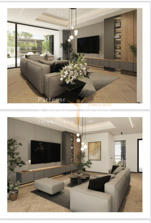 Pipera - Vilă duplex 6 camere și 4 băi 