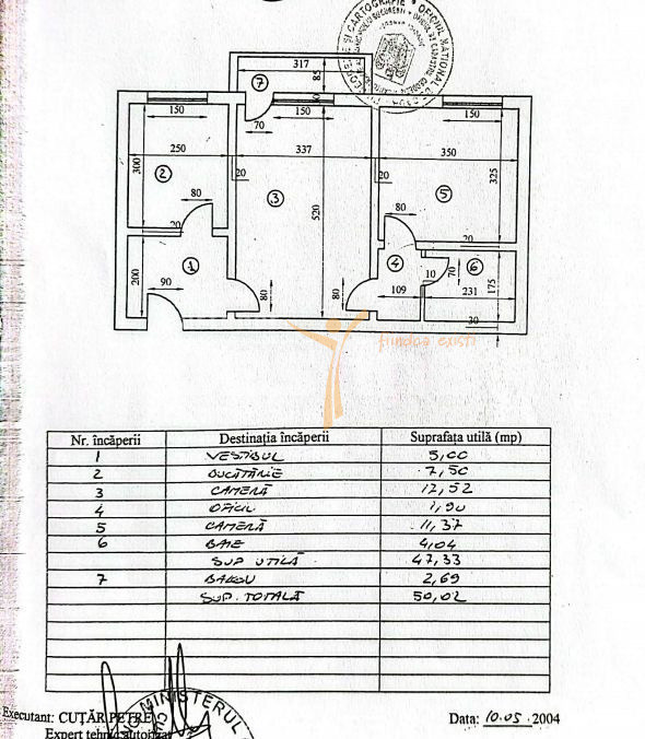 Petre Ispirescu | 2 camere | 50mp | et 9/10 |  centrala proprie | 80.000 euro