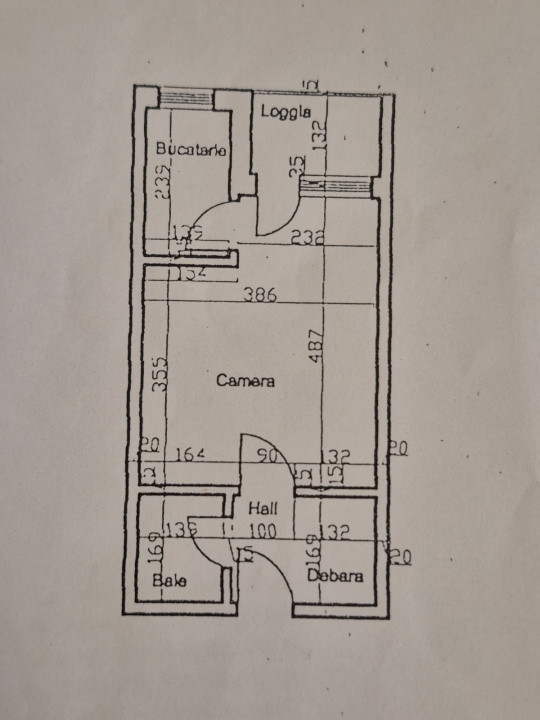 Garsonieră de vânzare – zona Piața Progresu