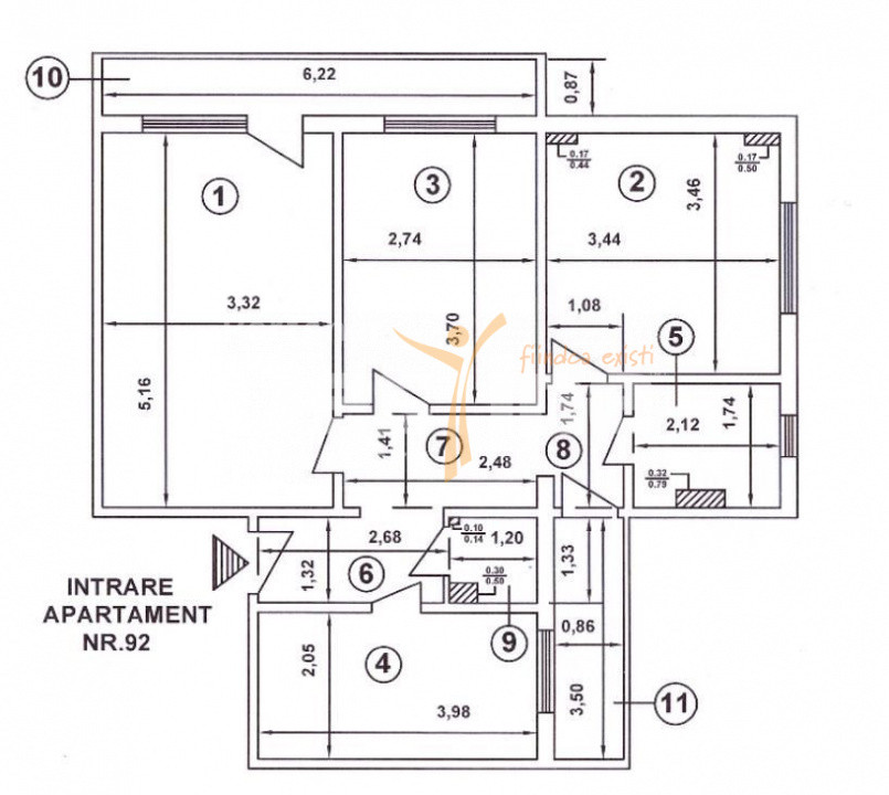 Kaufland Sălaj | 3 camere | 61mp | et 3 | bloc anvelopat | 109.000 euro
