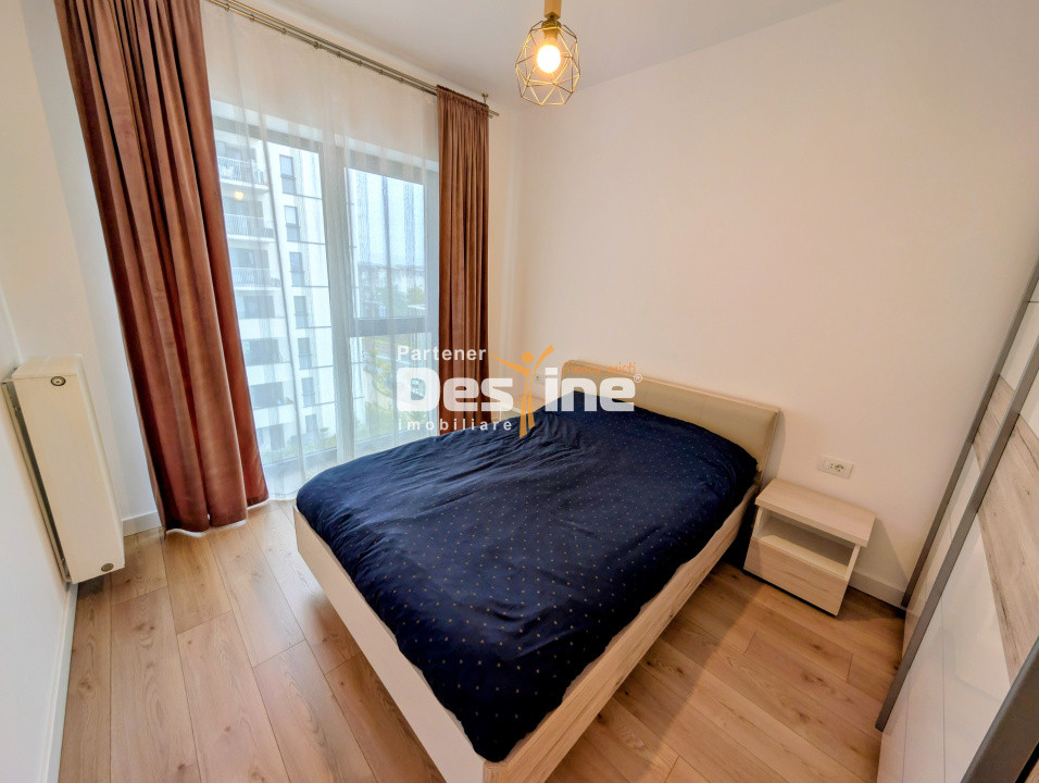 Silk District Apartament 2 camere 51 mp mobila utilat modern parcare boxă liber