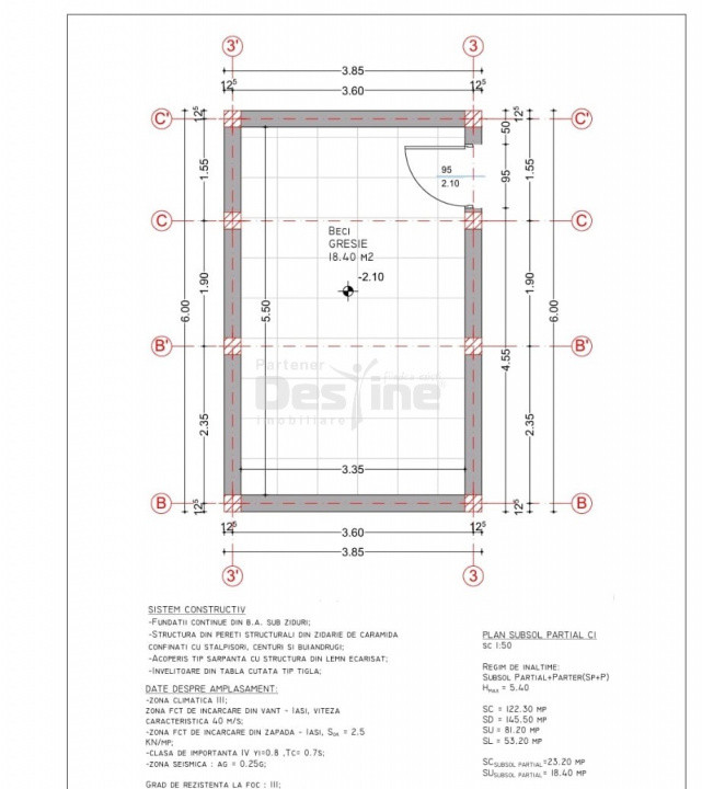VALEA ADANCA, CASA PLAN PARTER, 101 MP TOTALI, 160. 000 EURO