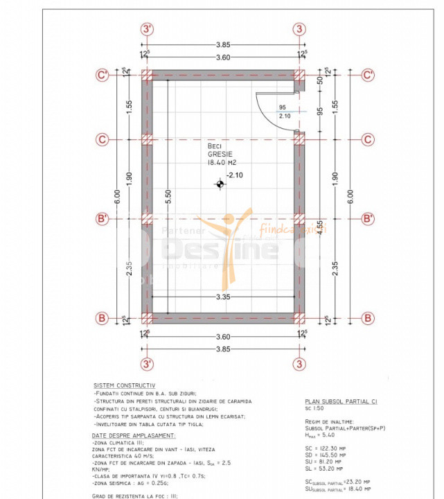 VALEA ADANCA, CASA PLAN PARTER, 101 MP TOTALI, 174.990 EURO