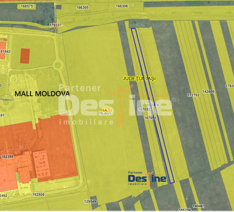 COMISION 0% - Teren intravilan 7500mp ideal pentru investitie Mall Moldova