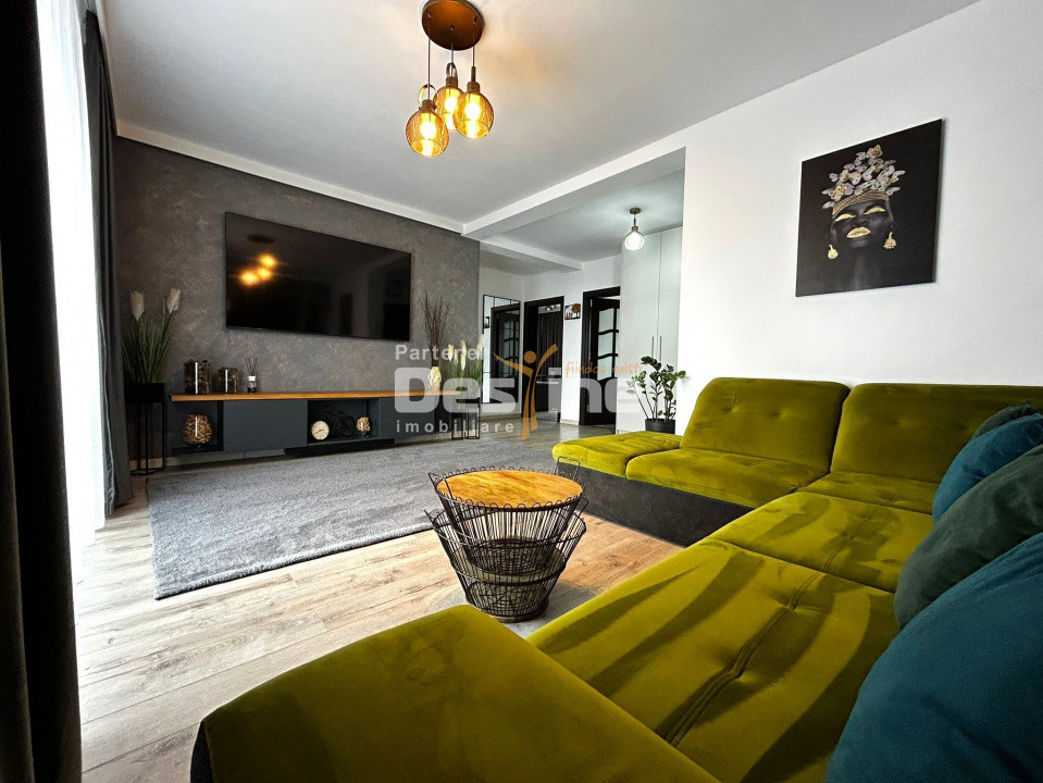 Apartament 3CD mobilat utilat complet 72MP 2 balcoane parcare+boxa Valea Lupului