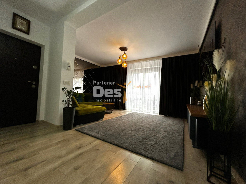 Apartament 3CD mobilat utilat complet 72MP 2 balcoane parcare+boxa Valea Lupului