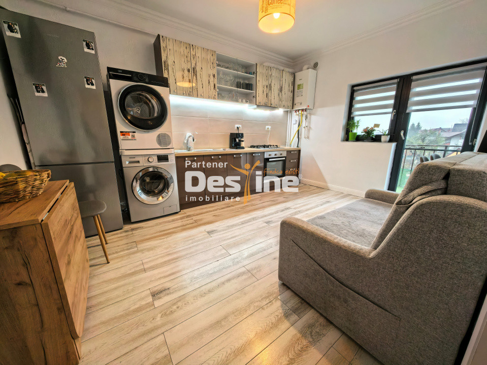 Comision 0% Apartament 1 camera 41 mp mobilat utilat + loc de parcare intabulat