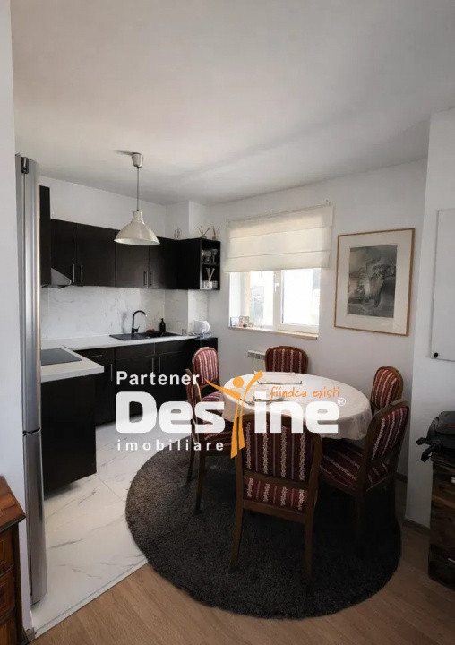 Apartament 2 camere,58 mp complet mobilat 