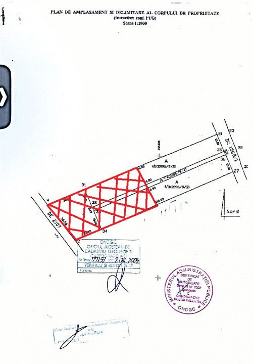 Comision 0% Teren intravilan 3000 mp Str. Soarelui la asfalt utilități la limită