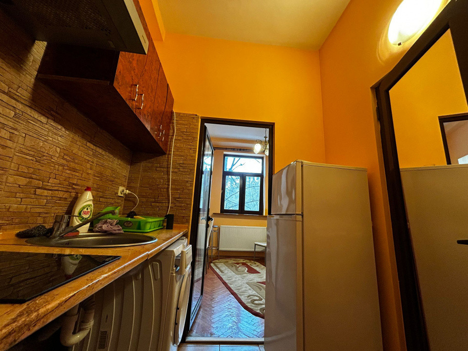 Garsoniera 18mp Copou mobilata si utilata complet