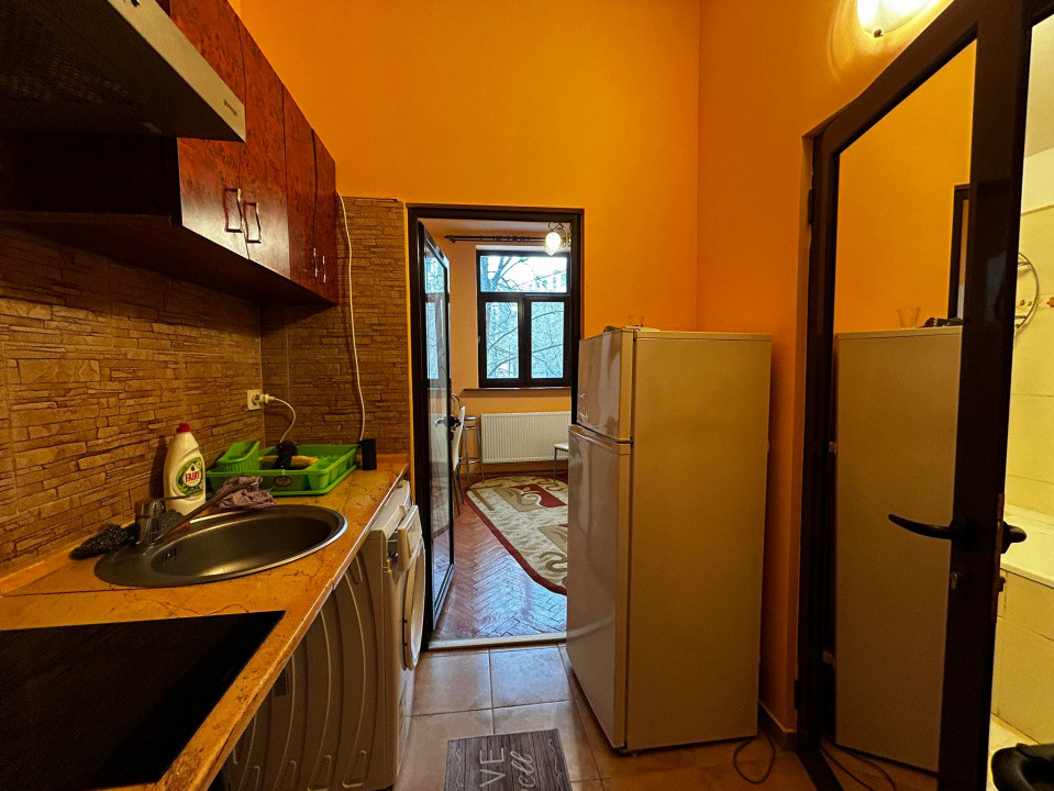 Garsoniera 18mp Copou mobilata si utilata complet