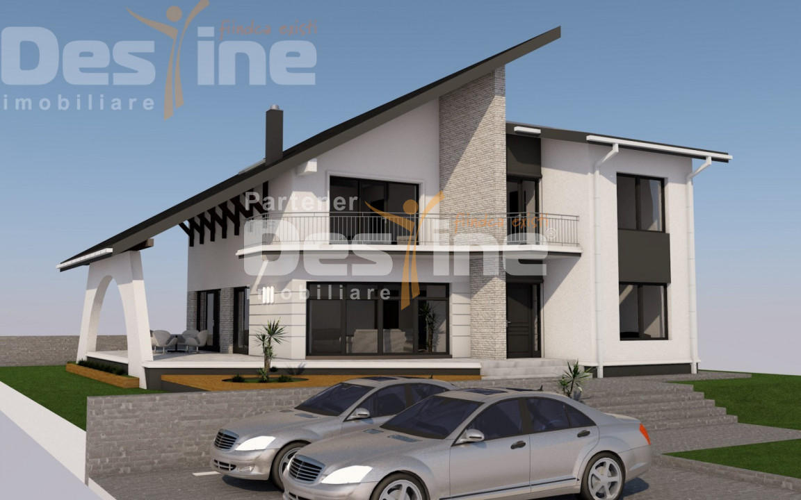 Hlincea Lac Casă 235 mp + 620 mp teren priveliște PANORAMICĂ