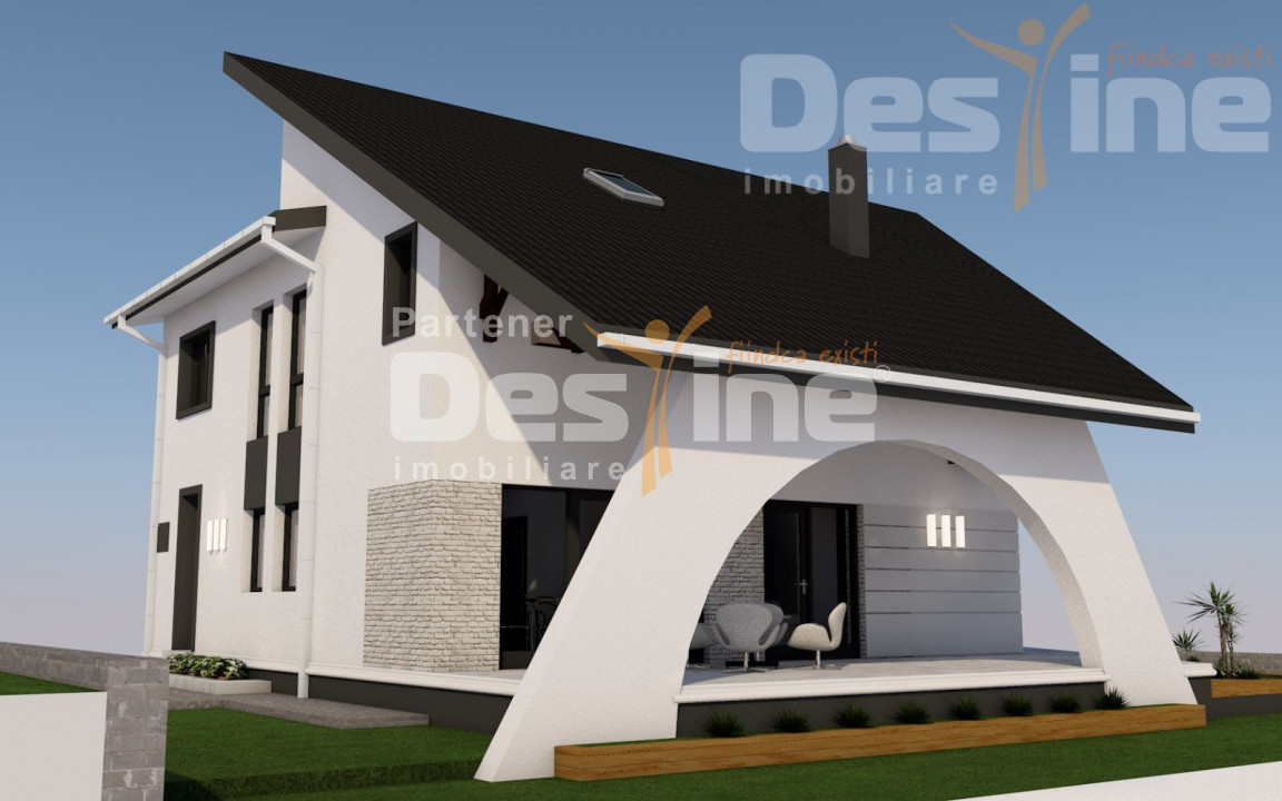 Hlincea Lac Casă 235 mp + 620 mp teren priveliște PANORAMICĂ