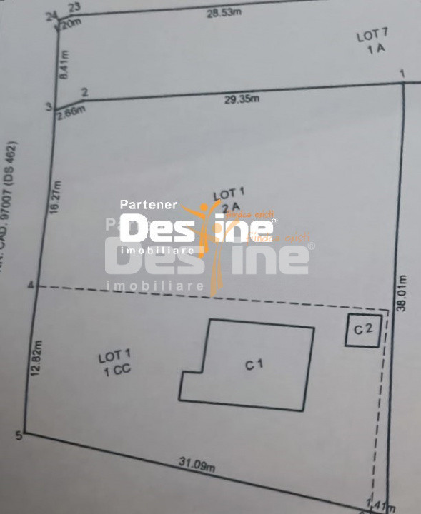 TEREN + casa batraneasca - PROSELNICI, 1075 MP , 59.900 €