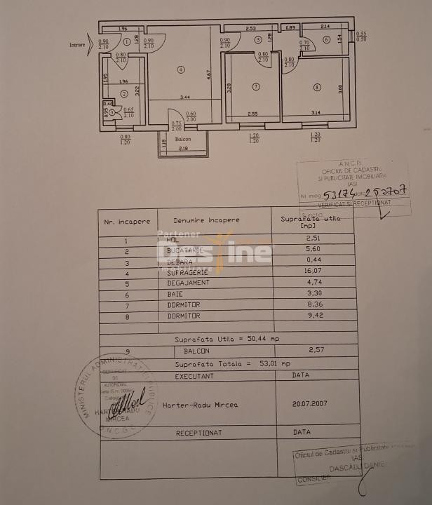 Apartament 3 Camere Semiecomandat - Dacia