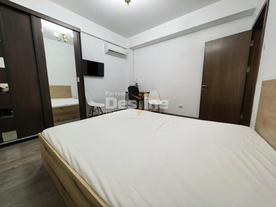 Apartament 3 camere 66 mp mobilat, cu balcon, gradina și loc de parcare subteran