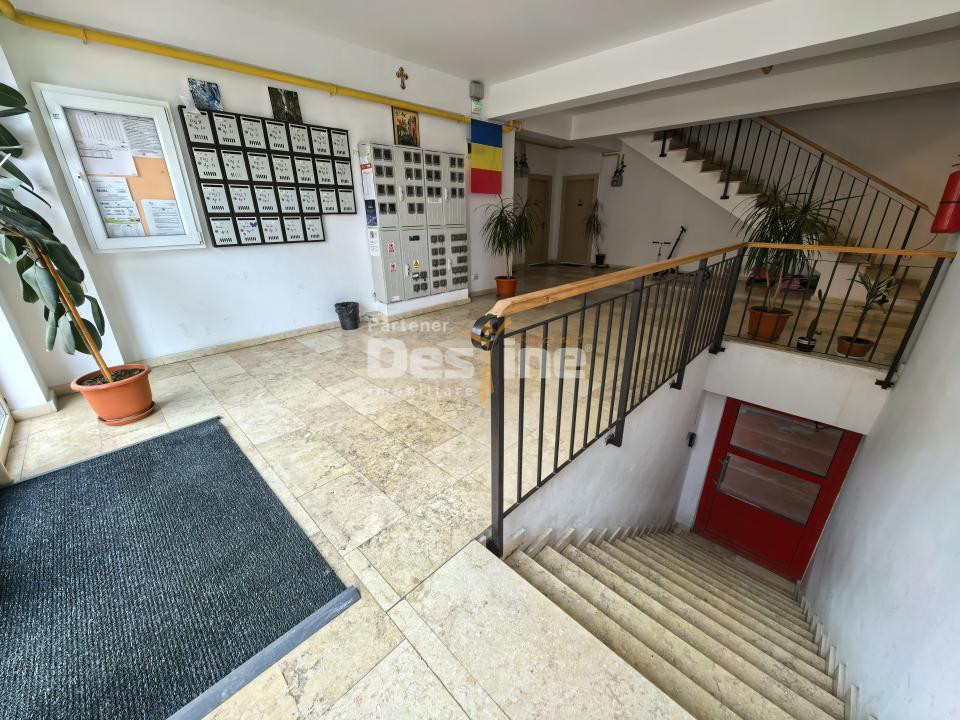 Apartament 3 camere 66 mp mobilat, cu balcon, gradina și loc de parcare subteran
