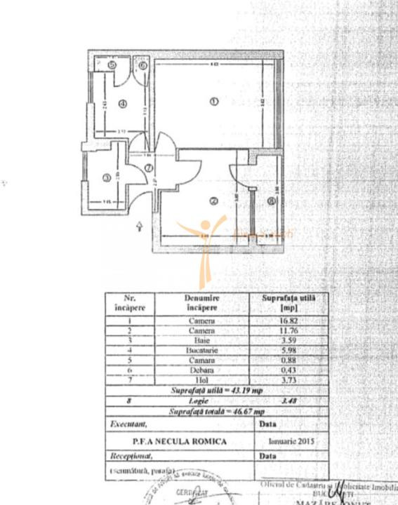 Tineretului-Cantemir | 2 camere | 47mp | et 4 | renovat | 145.000 euro