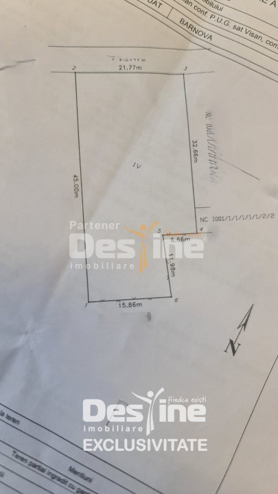 COMISION 0% CUMPARATOR - Teren intravilan 900 mp - Vișan, Barnova