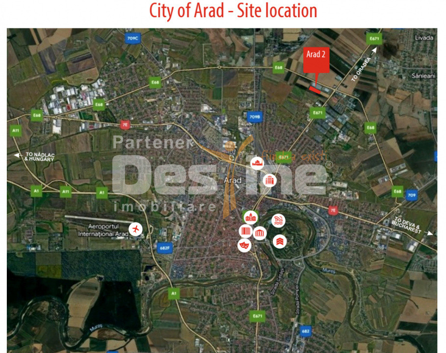 Teren comercial premium 29.000 mp I Arad I 1 km de centrul orasului