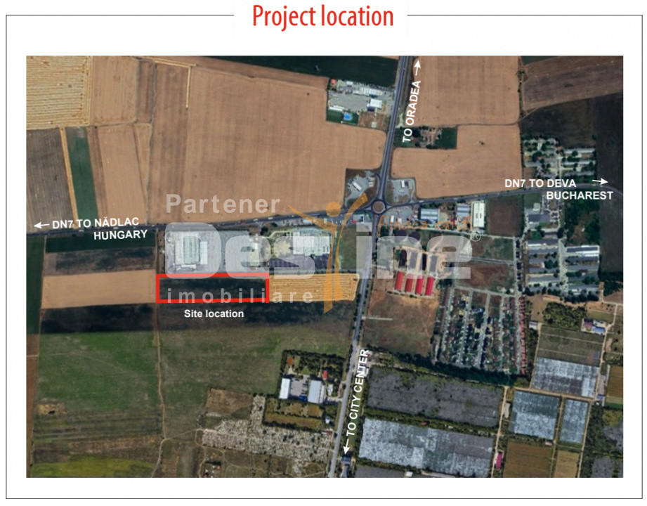 Teren comercial premium 29.000 mp I Arad I 1 km de centrul orasului