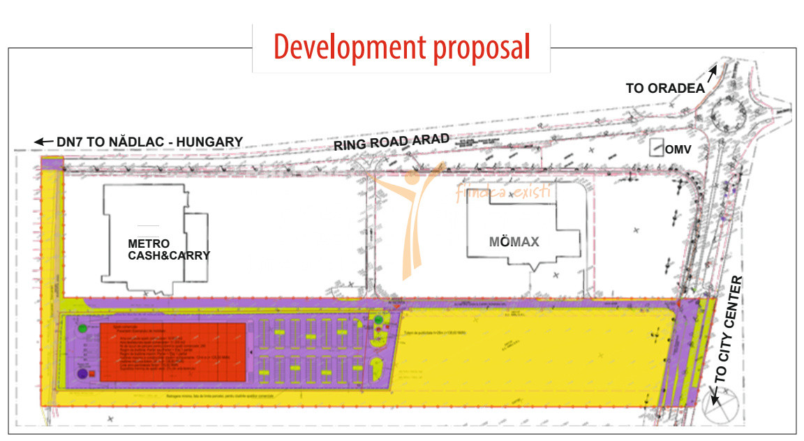 Teren comercial premium 29.000 mp I Arad I 1 km de centrul orasului